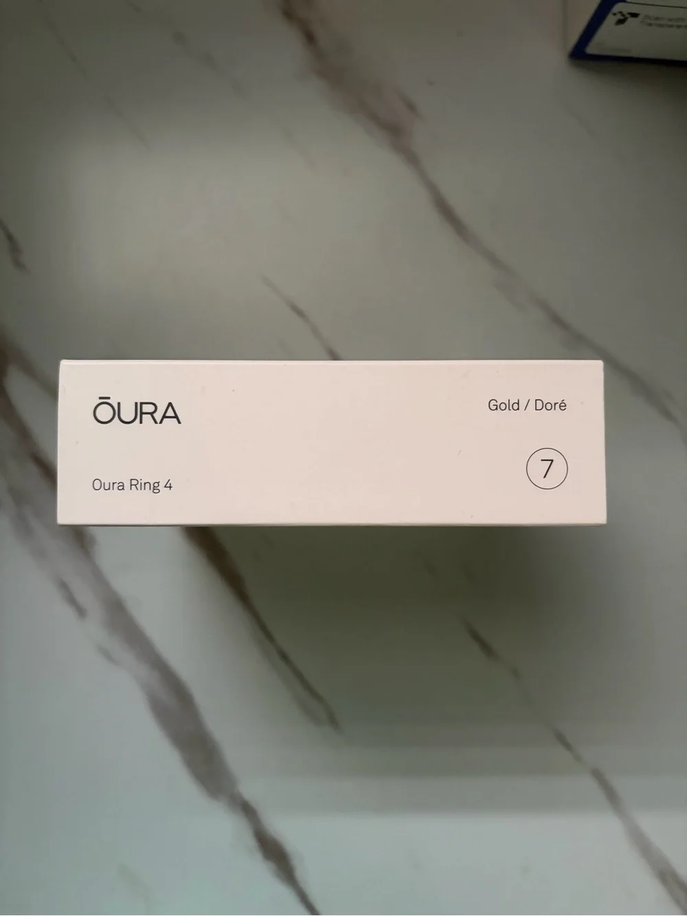 Oura Ring 4 – Gold – Size 7 – Brand New & Sealed